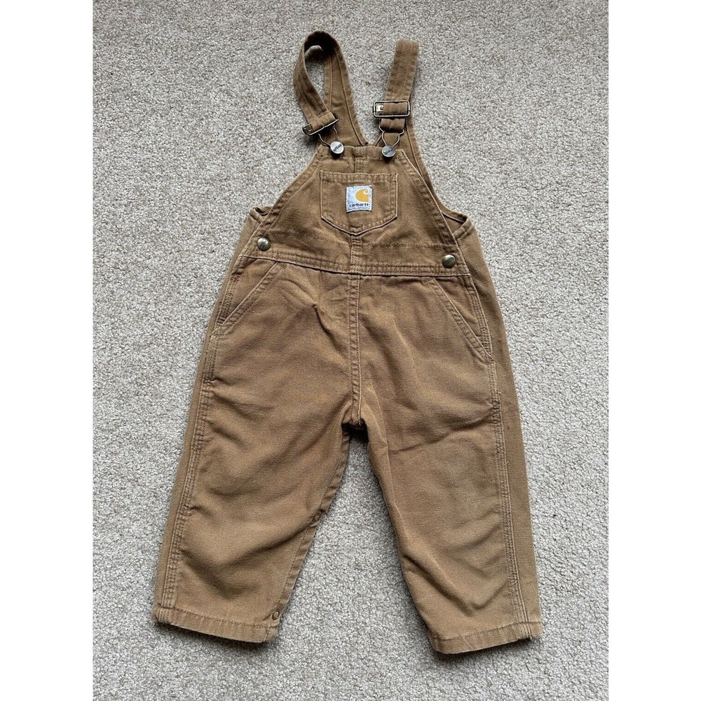 VINTAGE USA Carhartt Brown Overalls